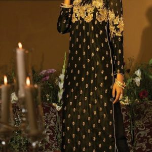 Silk Aline Long Maxi Style Shirt with Capri