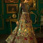 Jamawar Blouse with Organza and Banarsi Lehnga and Banarsi Chiffon Dupatta