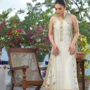 Silk Aline Long Shirt with Culottes